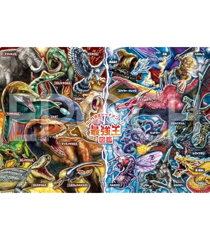 Amazon | エポック社 100ラージピース ジグソーパズル 最強王図鑑 (26