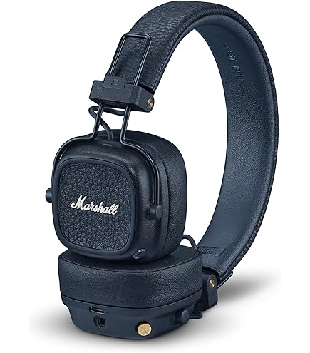 Marshall Major IV ワイヤレスヘッドホン Amazon.com: Marshall Major IV On-Ear Bluetooth Headphone, Black