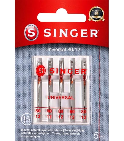 Amazon | SINGER ボールポイントミシン針 サイズ90/14-5本 | ミシン針 通販