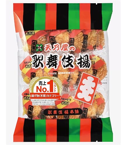 Amazon.co.jp: 天乃屋 1枚入 スペシャル歌舞伎揚 ×60袋（20×3） : 食品