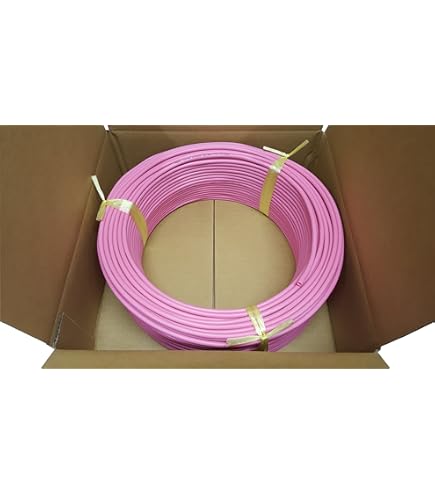 日本製線 Cat5e UTPケーブル 300m ピンク（D） Amazon.co.jp: 通信興業 CAT5E LANケーブル (300m巻き) TSUNET-350E