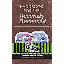 Beetlejuice: Handbook for the Recently Deceased Deluxe Note Card