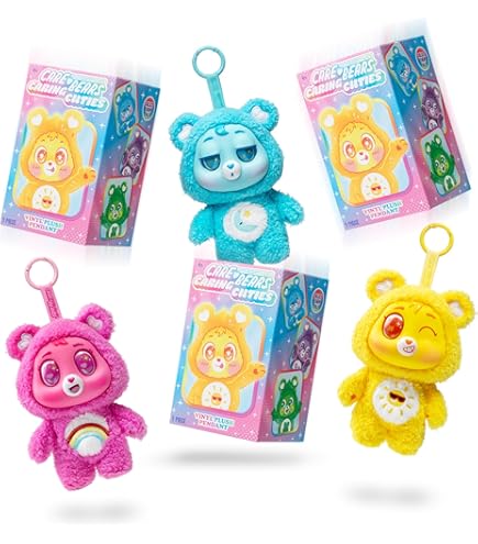 Amazon.co.jp: Care Bearsぬいぐるみセット - 8インチのぬいぐるみ3点