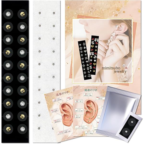 Amazon.co.jp: andwit. 耳ツボジュエリー 正規スワロフスキー 耳