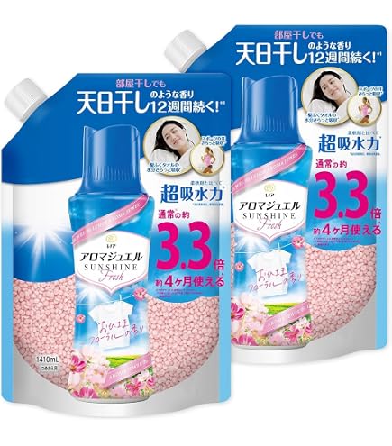 Amazon | Lenor レノア ハピネス アロマジュエル 香り付け専用ビーズ