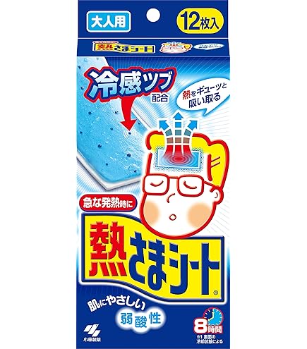 Amazon.co.jp: 冷えピタ 大人用 12枚+4枚（増量）熱救急シート お得