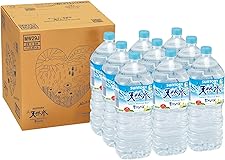 [Amazon限定ブランド] Restock サントリー 天然水 ミネラルウォーター 2L ×9本