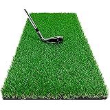 GolfStyle ゴルフマット ラフ芝 ゴルフ 練習 マット 素振り スイング アイアン アプローチ Rough Turf 練習器具 室内 屋外 人工芝 SBR 30×60cm ラフ 芝生