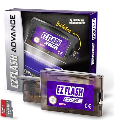 Gameboy Color EZ Flash Junior MicroSD Adapter For Classic Gaming