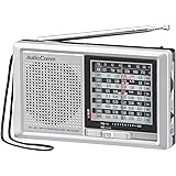 オーム電機AudioComm ラジオ 短波ラジオ ラジオ日経 ハンディラジオ AM/FM/SW1-9 ワイドFM 乾電池式 AC電源式 2WAY RAD-H330N 03-5570 OHM