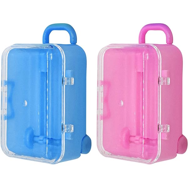 ButyYI 4 Pieces Mini Plastic Toy Travel 