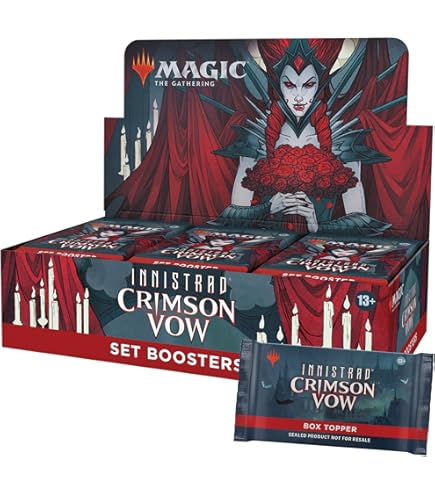 Magic: The Gathering Innistrad: Midnight Hunt Set Booster Display Box - 30  Packs