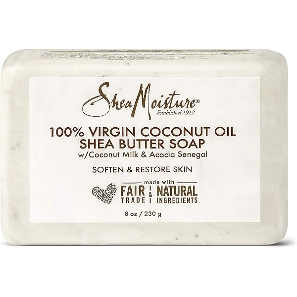 shea moisture bar soap coconut