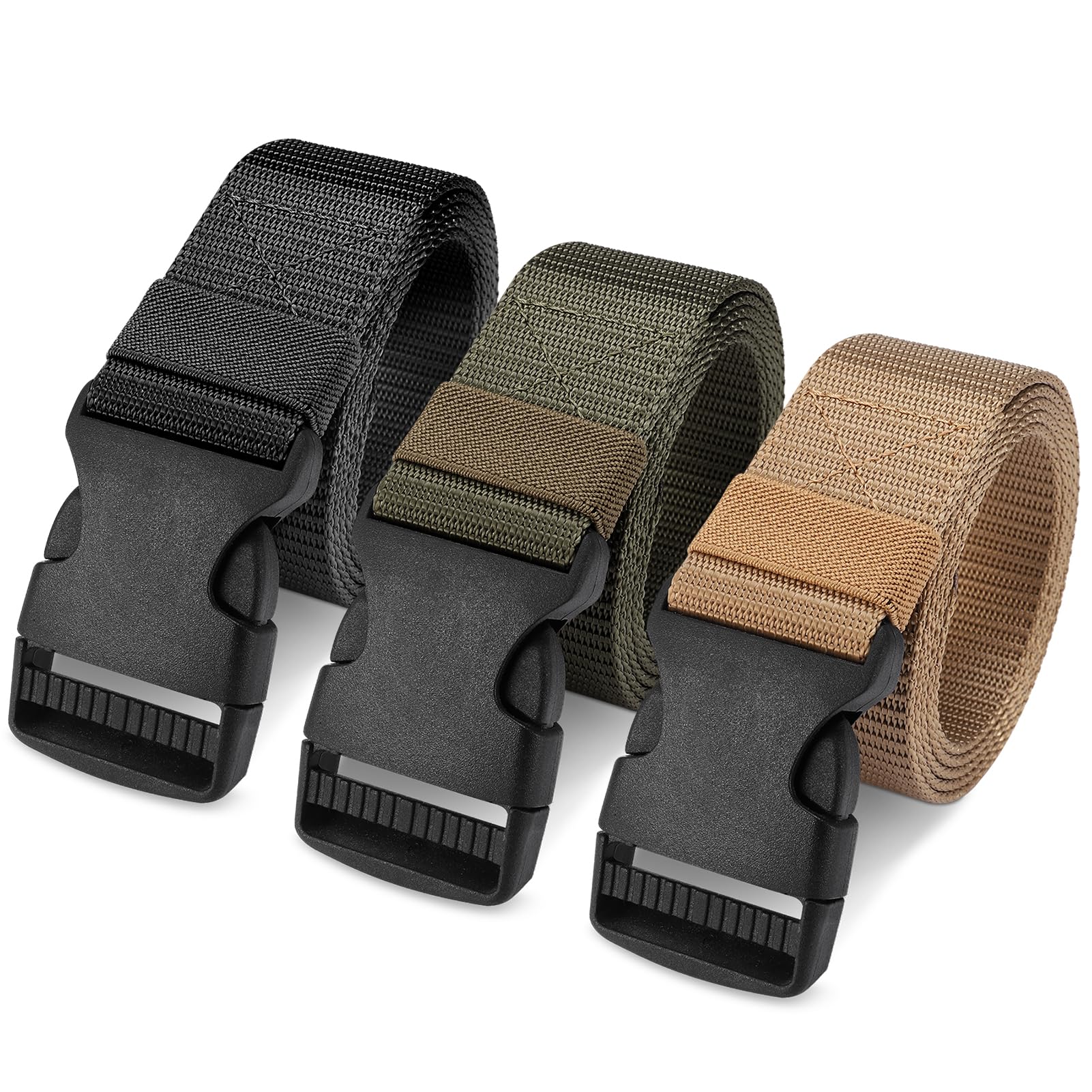 【1本256円】【769円】 Hitchlike ナイロンベルト 3本セット