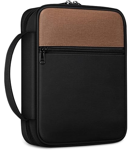 Amazon | 聖書カバー、キャリーバイブルケース ブックカバー ハンドル