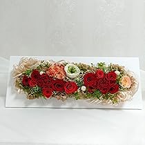 プリザーブドフラワー 横置き 縦置き 壁掛け 御祝 ローズ ピンク系