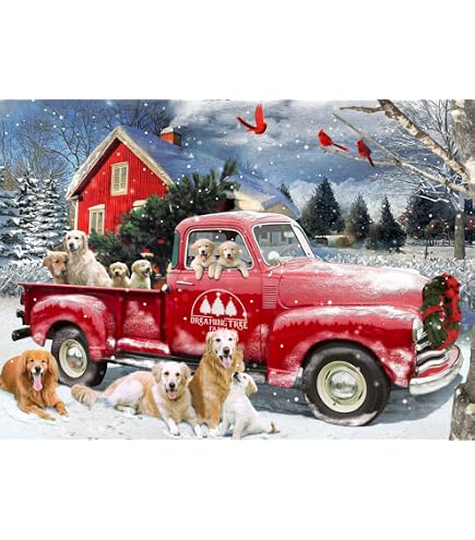 TLRT 2022 Christmas Cards (Pack Of 10) - The Labrador Rescue Trust