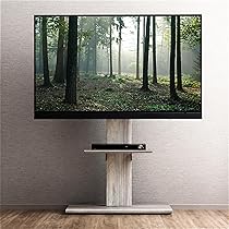 Amazon｜タンスのゲン テレビスタンド 32～77インチ対応 【上下/左右首