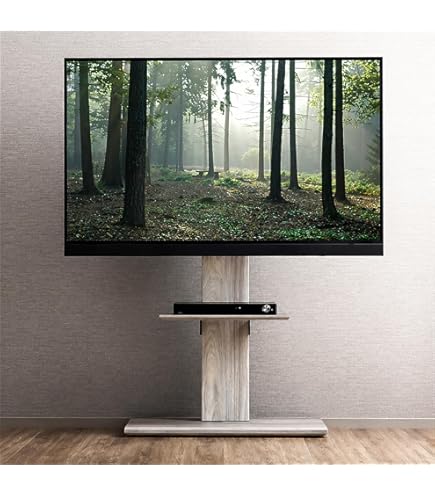 Amazon.co.jp: テレビスタンド 壁寄せ 32 型～65 型対応 突っ張り式