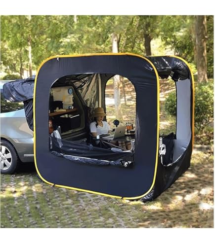 Amazon.co.jp: Rjktmox テント 車中泊 テント バックドアテント 防水