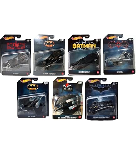 Amazon.co.jp: Hot Wheels Batmobile, Batman 3/5 [White] 103/250