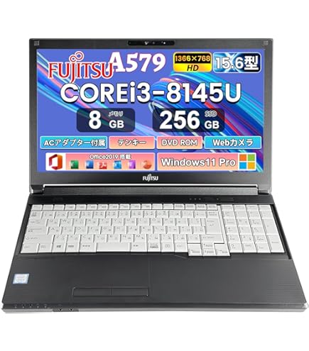 Amazon.co.jp: 【整備済み品】富士通 ノートパソコン LifeBook A579