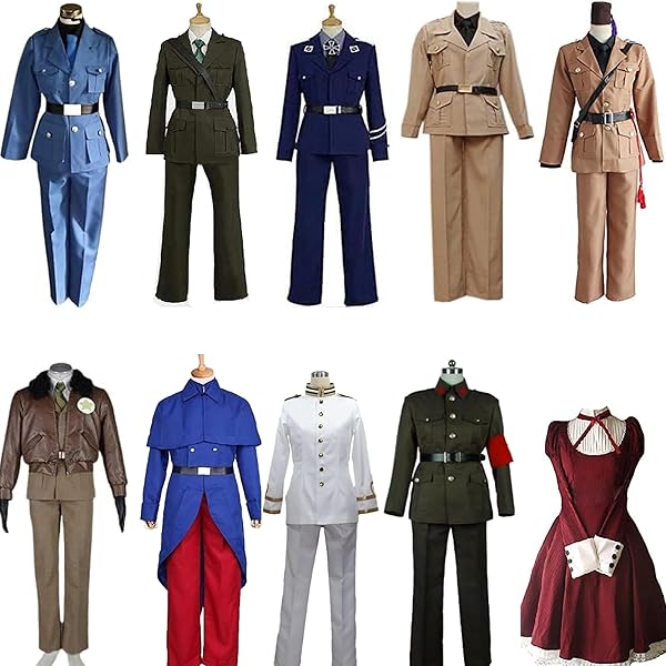 ヘタリア　フランス娘　コスプレ衣装　にょたりあ Amazon.co.jp: [LUCKYWE] Axis Powers ヘタリア（APH） にょたり