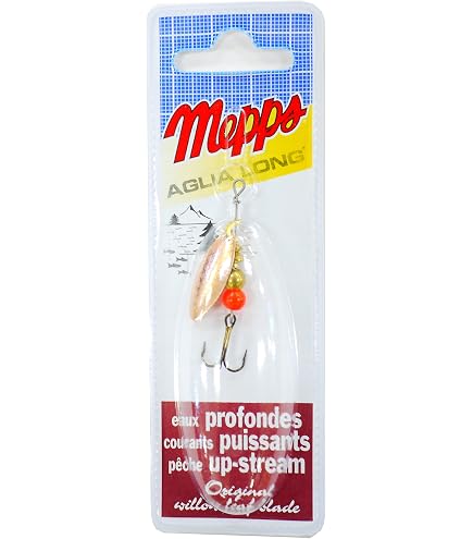 Amazon.co.jp: Mepps(メップス) メップス アグリア ロング OR/gold