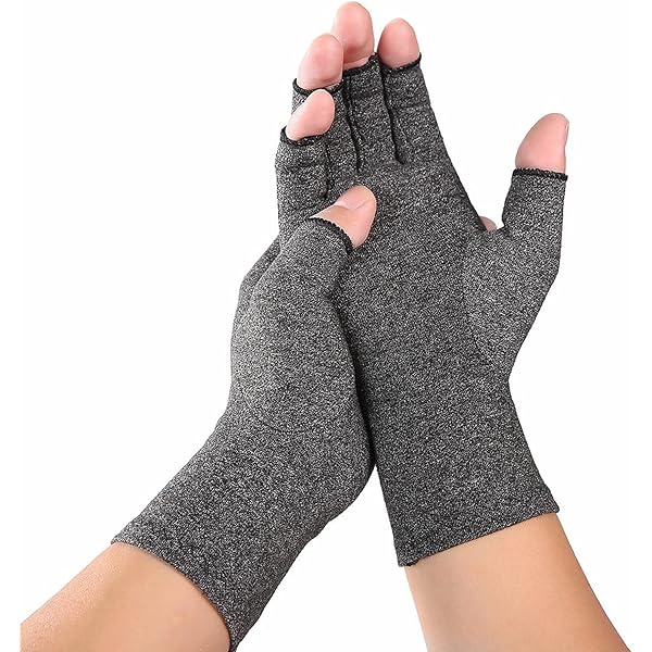 Raynaud's Disease Deluxe Silver Gloves showing silver fiber technology — best gloves for Raynaud's disease with touchscreen compatibility 2024