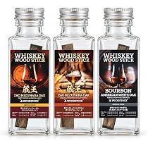 Amazon.co.jp: ウイスキー 熟成キット 3種飲み比べ ミズナラ・ホワイト