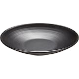 白山陶器 黒炭釉(φ12×2.2㎝) 黒 (約)φ12×2.2cm 陶茶托 波佐見焼 日本製