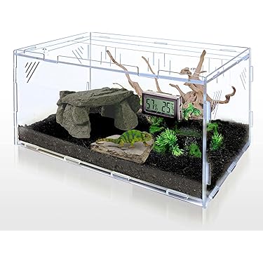 温室・飼育ケース kuroganeotome Amazon | JKOOK 爬虫類飼育ケース 2階たて 昆虫飼育ケージ 保温