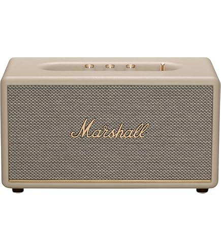 Marshall Acton III Home Bluetooth Speaker, Cream : Amazon.com.au Marshall Acton III Home Bluetooth Speaker, Cream : Amazon.com.au