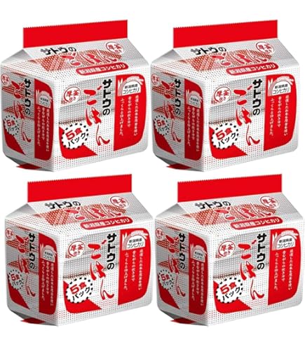 Amazon | ◇サトウ食品 サトウのごはん 新潟県産こしひかり 200g×5食