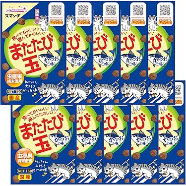 Amazon.co.jp 売れ筋ランキング: 猫用またたび入りおやつ の中で