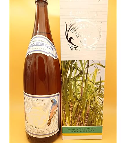 Amazon.co.jp: ルリカケス ホワイト 40度 900ml ジャパニーズラム酒