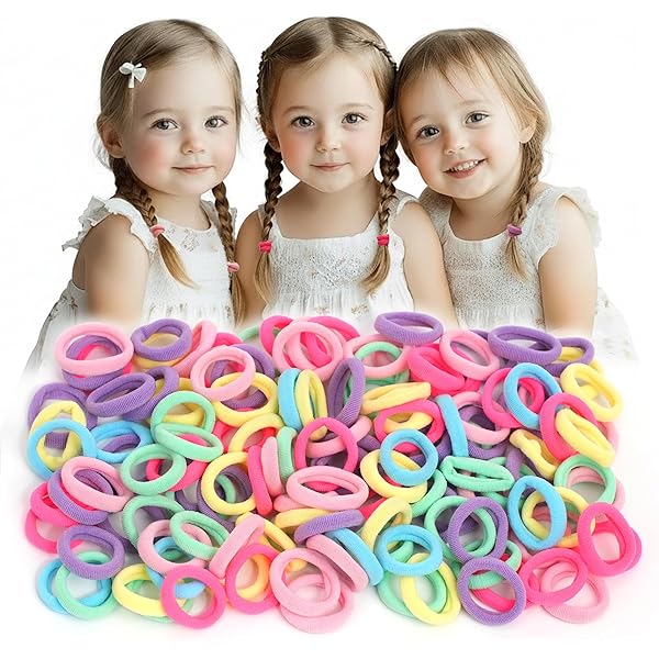 Amazon.co.jp: ヘアゴム キッズ ぎざ子 ベビー 2cm 100本 セット