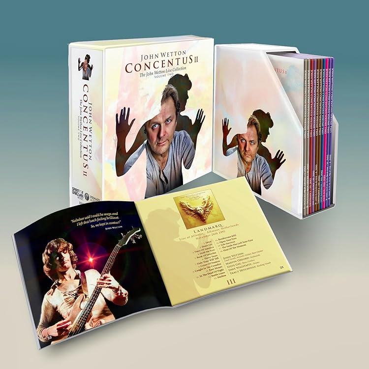 Amazon.co.jp: Concentus: The John Wetton Live Collection Vol 1