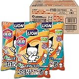 【Amazon.co.jp限定】ニオイをとる砂 猫砂 ニオイをとるおから砂 8L×3袋 (ケース販売) ライオン (LION) おから