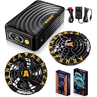 Amazon.co.jp: 2026最新 52V超高出力 空調作業服 ファンバッテリー
