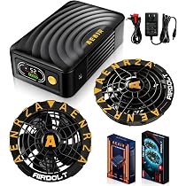 Amazon.co.jp: 【秒で爆風!!52V最強&46500mAh大容量】 ファン
