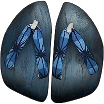 Amazon | [仙太郎] 下駄 足半型 男性用 27.0〜27.5cm（地球003