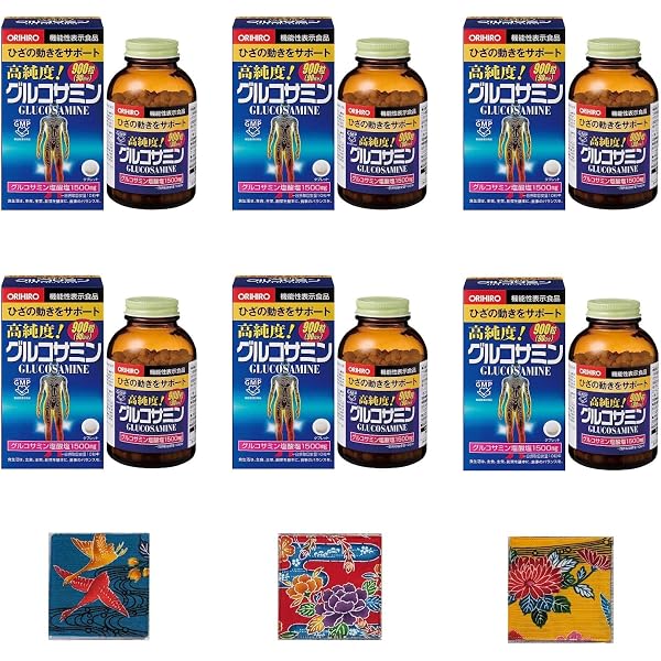 Amazon | オリヒロ 高純度 グルコサミン粒 徳用 約900粒 5個 Amazon | オリヒロ 高純度 グルコサミン粒 徳用 約900粒 5個