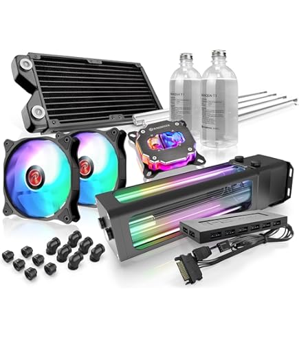 Amazon | Thermaltake Pacific Gaming R240 D5 Water Cooling