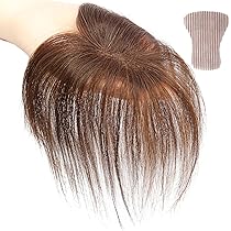 Amazon.co.jp: 日本ヘアピース研究所 前髪ウィッグ 人毛100％ ピンなし