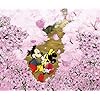 ミッキー&ミニー 桜が咲き誇る道 ディズニー - ミッキー&ミニー 桜が咲き誇る道 Android(960×800)待ち受け 134874