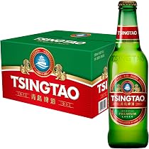 Amazon.co.jp: 青島(Tsingtao Beer) ビール 瓶 [ 中国 330mlx24本