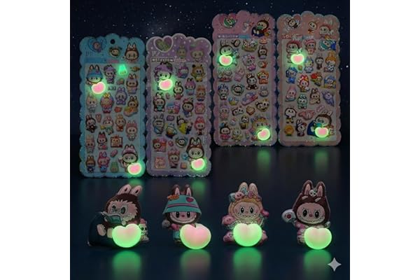 4枚入り お尻シール 暗闇で光る 夜光 ステッカー おしり おしりぷにぷにシー ル 3D立体シール 夜光しーる 手帳 ぷっくり ぷくぷく つやつや DIY スマホケース SNS人気 子供 女の子 男の子 おもちゃ 誕生日 クリスマス ギフトに最適