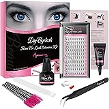 Beauty7 マツエク まつげエクステ セット セルフ用 全部入キット Ｃカール ボリュームラッシュ ミックス長さ 無刺激 グルー クリームリムーバー 速乾タイプ まつエク 先曲ツイーザー 初心者 日本語取扱説明書入り 家で簡単にできる