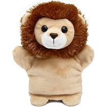Amazon.co.jp: オーロラワールド ぬいぐるみ ハンドパペット ライオン